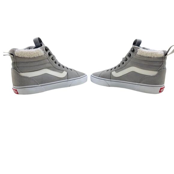 Vans Filmore Skater Shoe Drizzle Gray White Hi Top Trainer Sneaker Women 8 - Picture 4 of 7